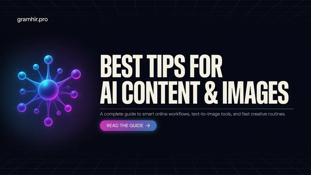gramhir.pro Guide: Best Tips for AI Content & Images